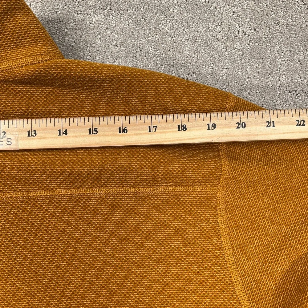 The North Face Pullover Men XLarge Gold 1/4 Zip Fleece‎ Athleisure Sweatshirt
